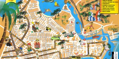 Karta Rio de Janeiru cruise port