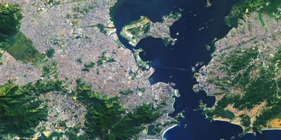 Satelitska karta Rio de Janeiru